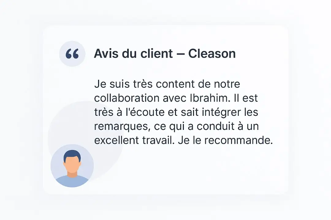 Avis client - Blog
